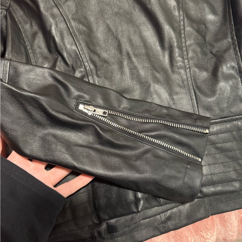NWT- That’s So Fetch Leather Jacket - Picture 5 of 5